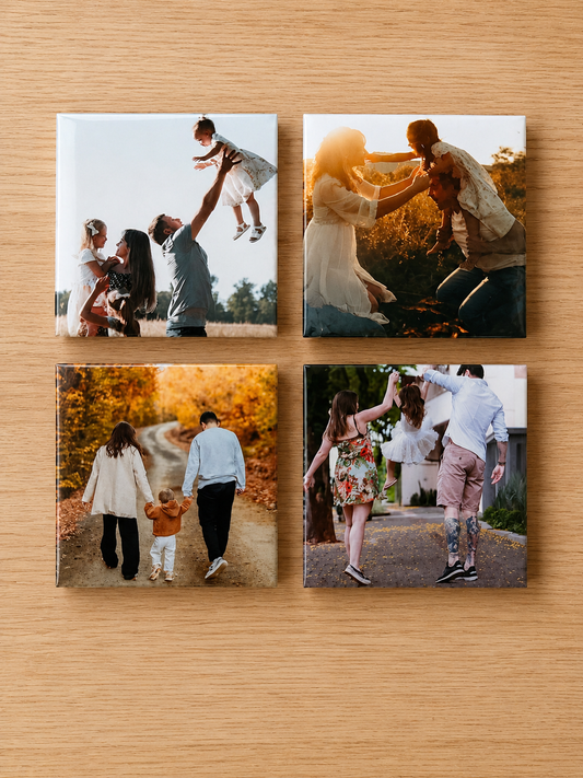 Maison Signature Custom Photo Magnet — Set of 4